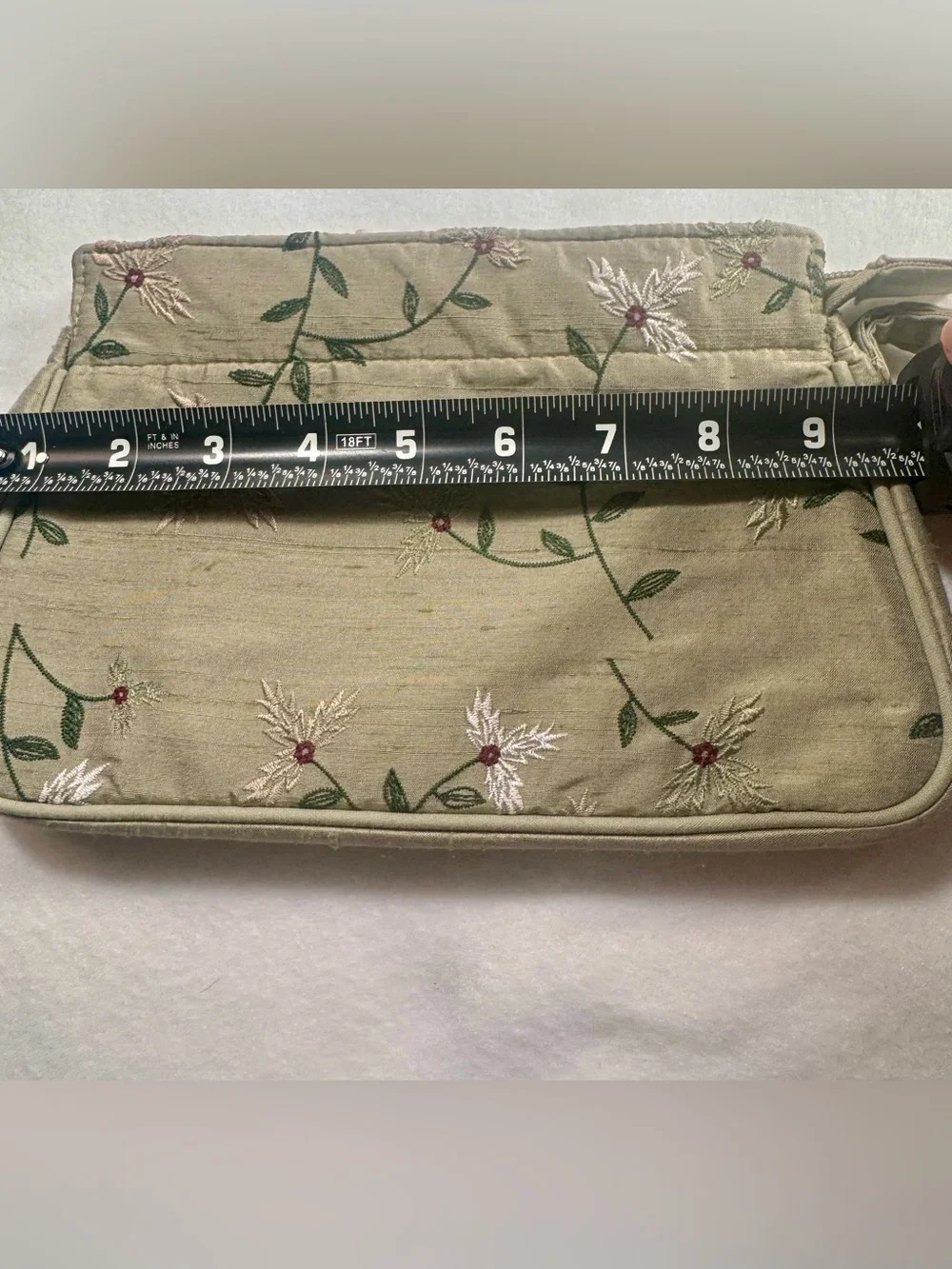 Bella Taylor Floral Makeup Bag + Bath & Body Works Cosmetic Pouch Bundle